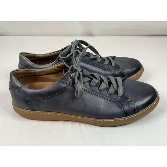 Moral Code Quintus Navy Leather Men’s Sneakers Size 11 M 10054-402 - Picture 4 of 9